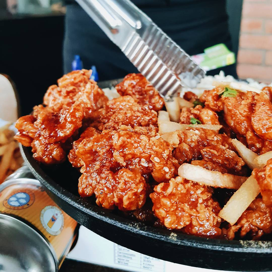 K Fry Urban Korean - Krazy Spicy Cheesy Fried Chicken Bumbuk