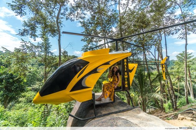 Bali Swing - helicopter
