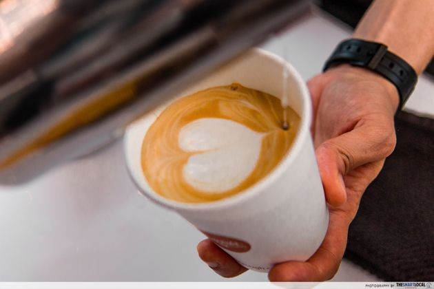 DBS Marina Regatta - Creators Market, latte art
