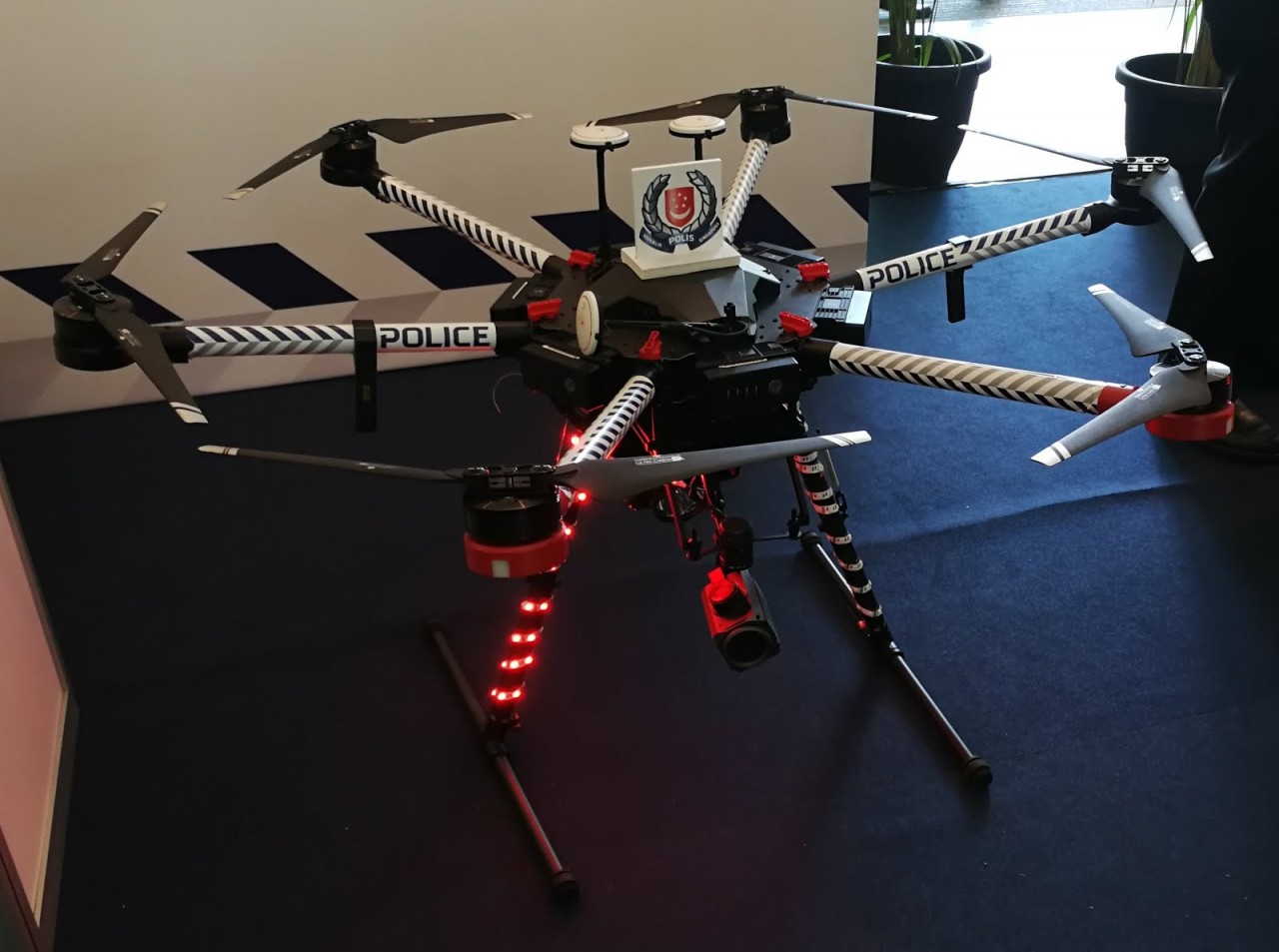 sg police are using drones