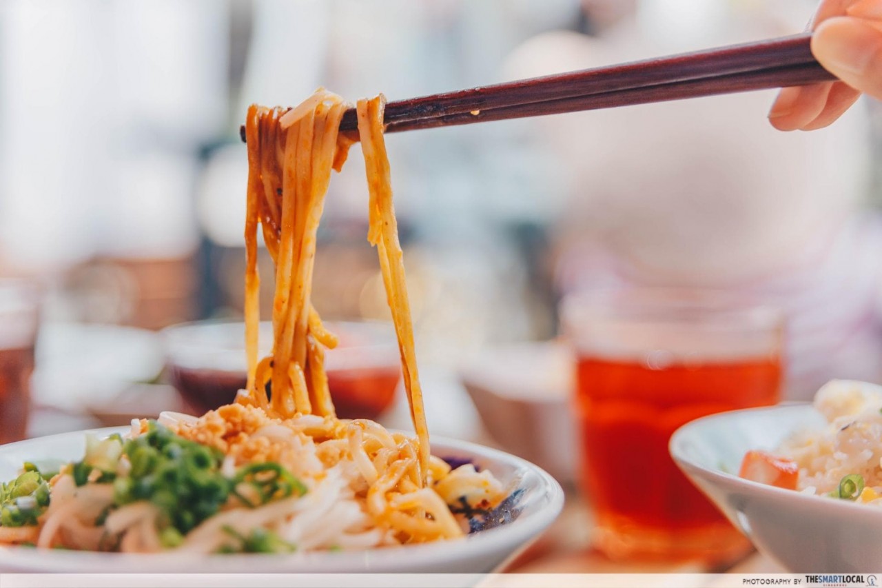 spice world hot pot - chongqing noodles
