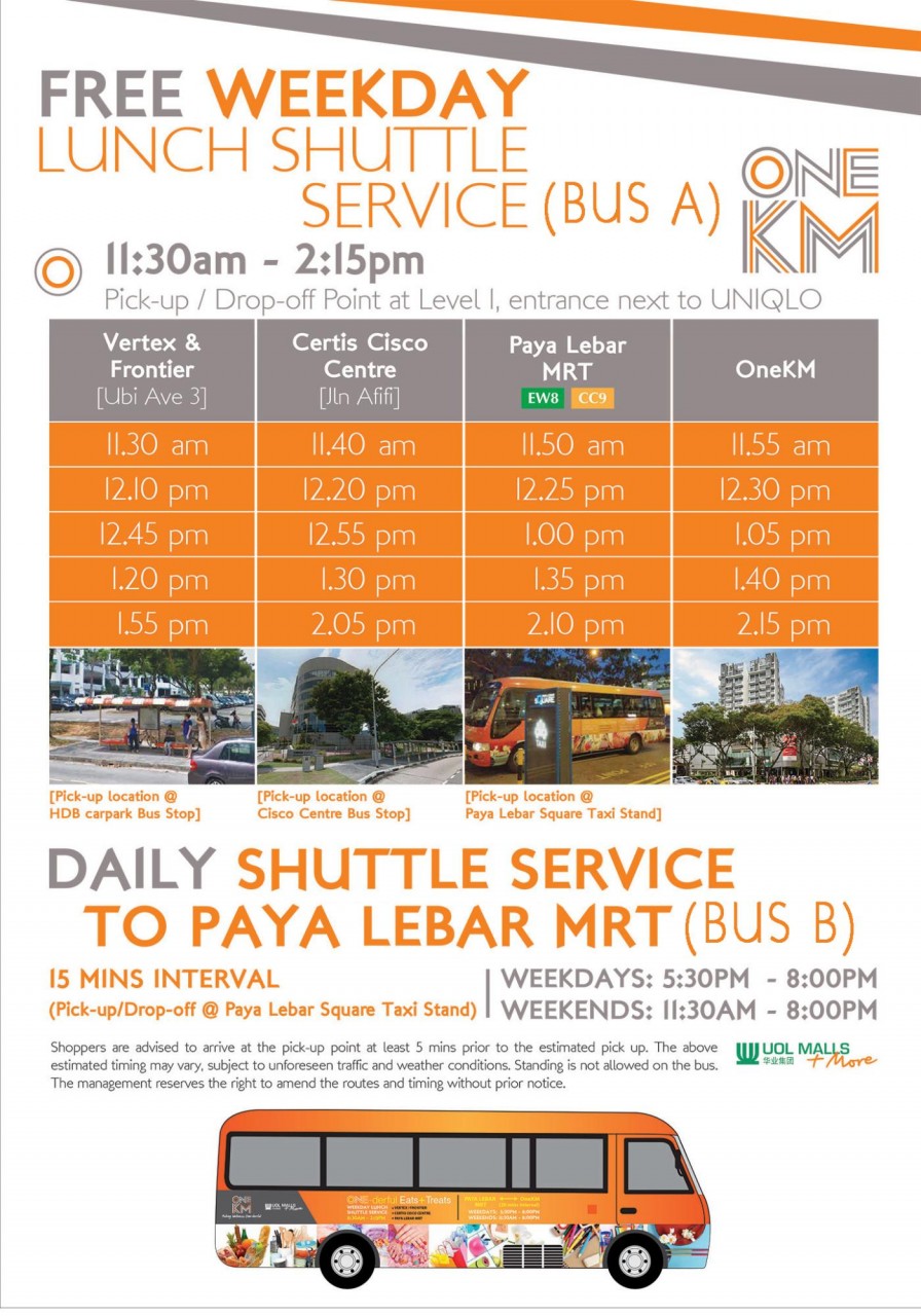 OneKM - Shuttle Bus Service