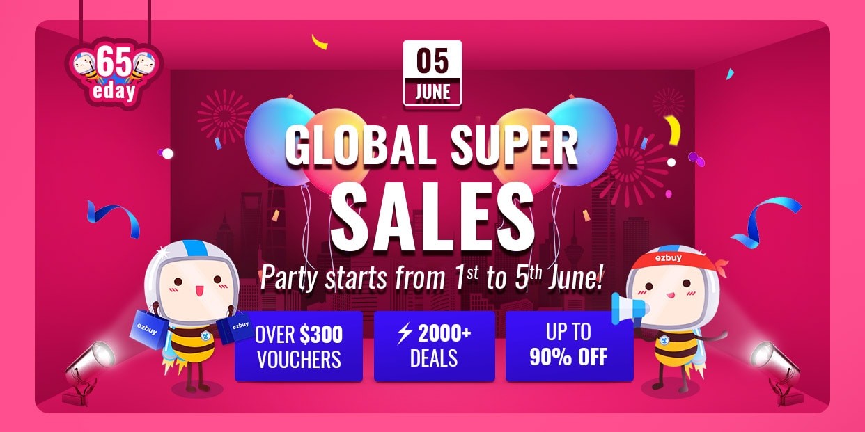 Ezbuy Global Super Sales 2018