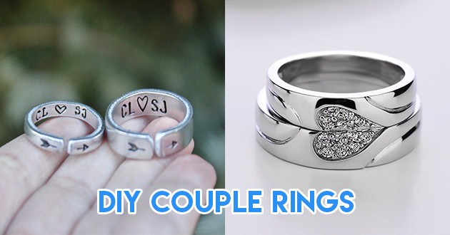 DIY couple rings