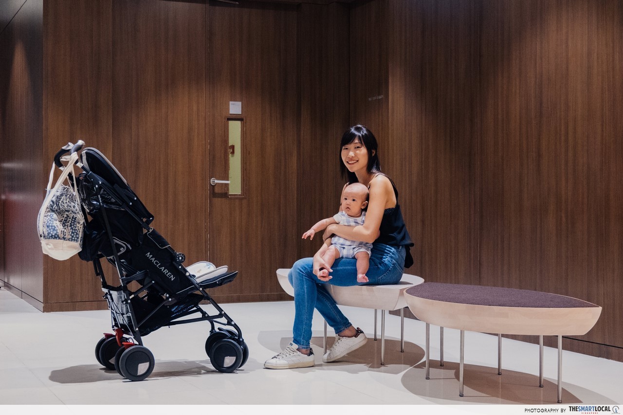 Baby nursing rooms in town Singapore