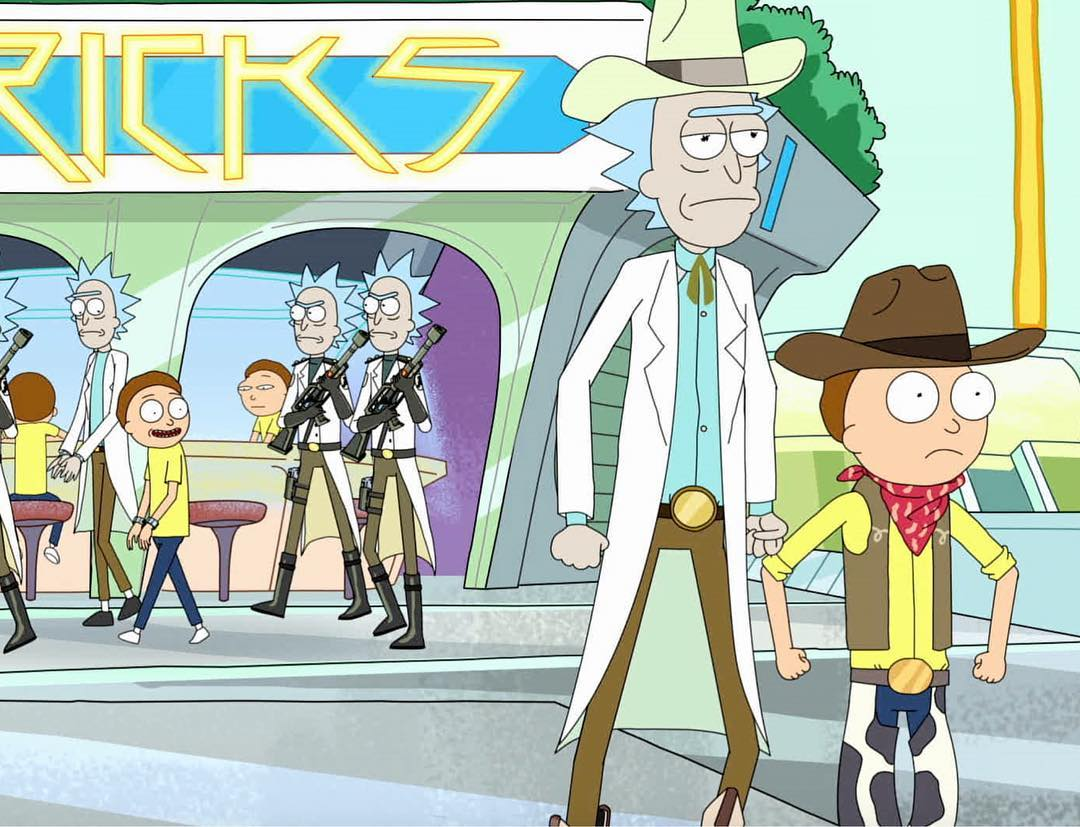 Rick and Morty themed bar