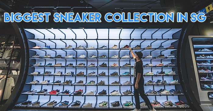 Biggest sneaker collection in singapore
