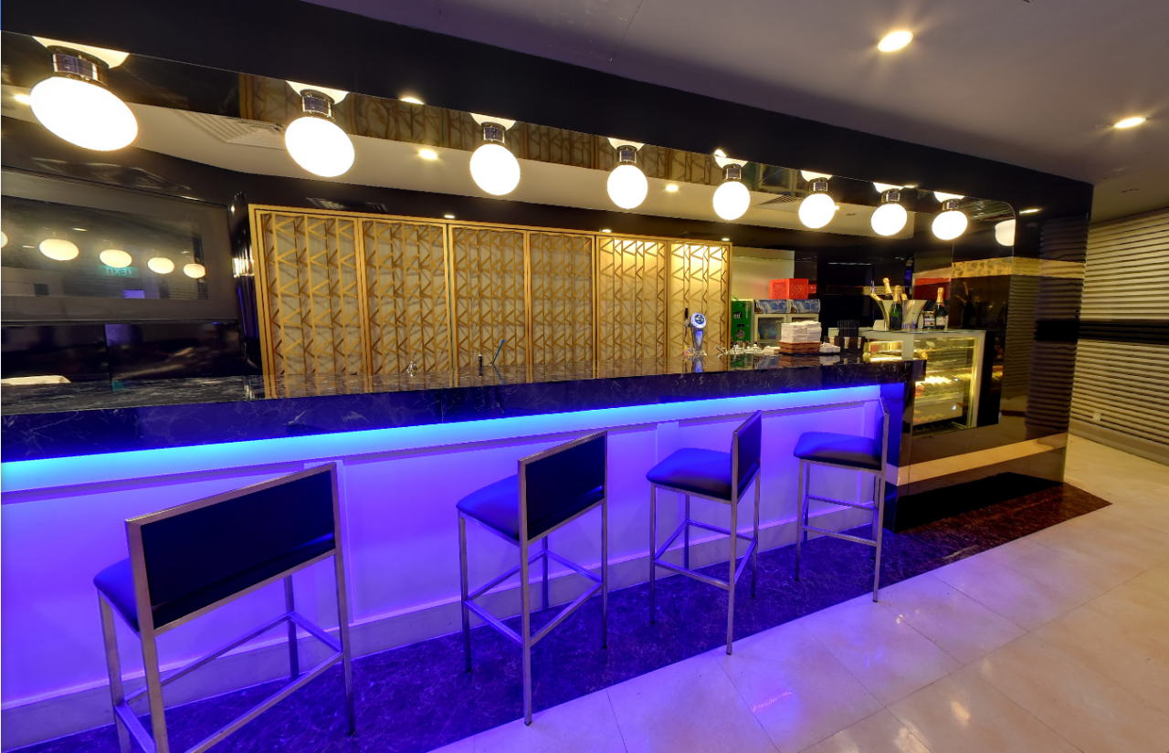 Karaoke Town - K suites bar top drinks fancy