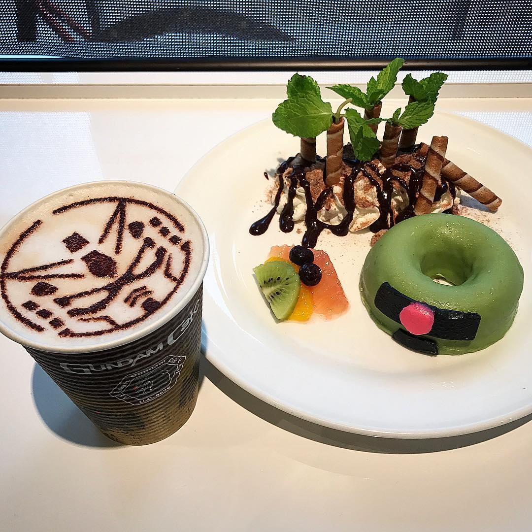 Anime Cafe Tokyo - Gundam Cafe Food