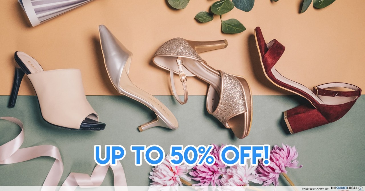 emelyn shoes 50% off promo