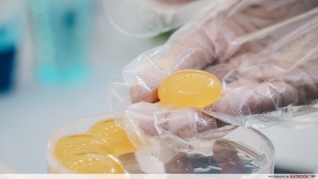 man-made eggs