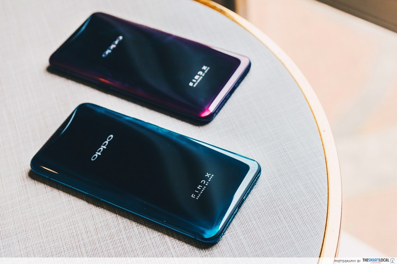 oppo find x colours