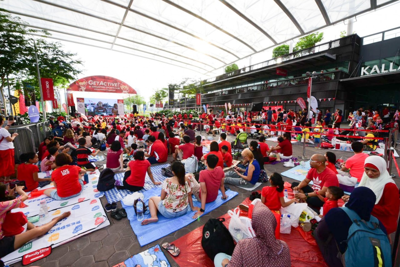 singapore sports hub national day fiesta