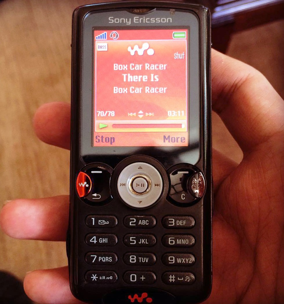 Old Phones - Sony Ericsson W810i