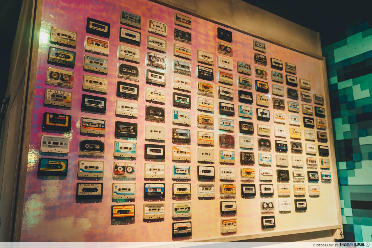 nineteen80 -  cassette tape wall