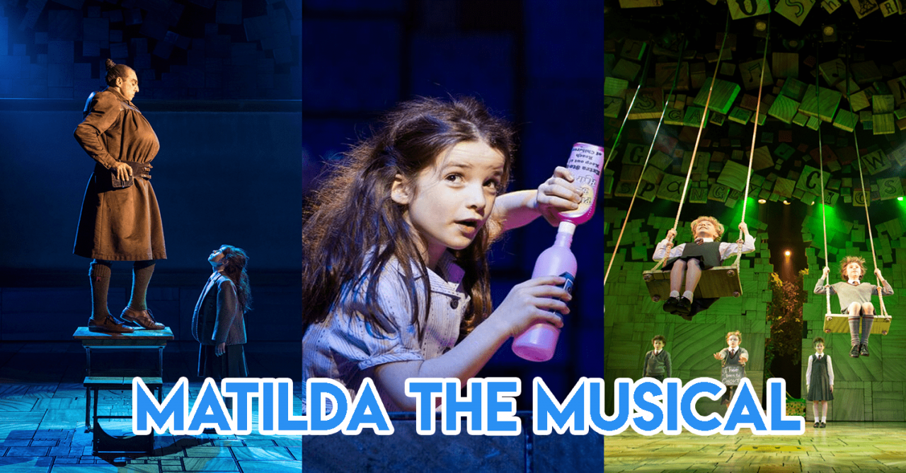 Matilda The Musical Is Here For The First Time In Asia For Roald Dahl ...