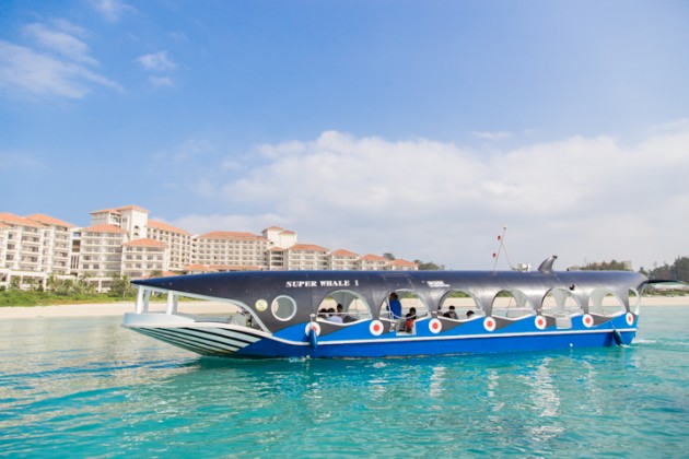 glass bottomed boat bali marine