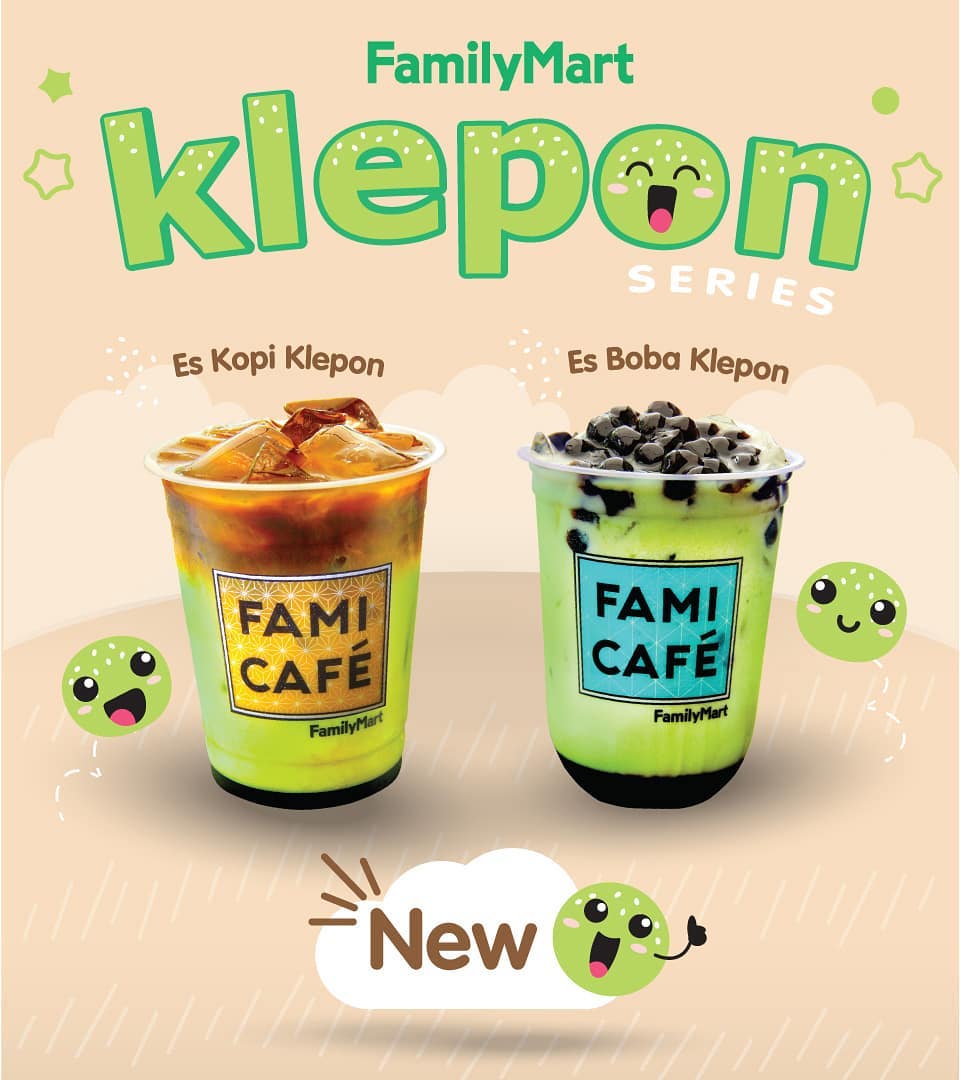 New Klepon drinks at Family Mart