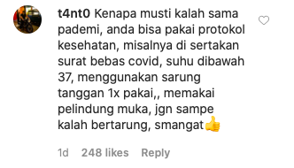 Instagram comment 2