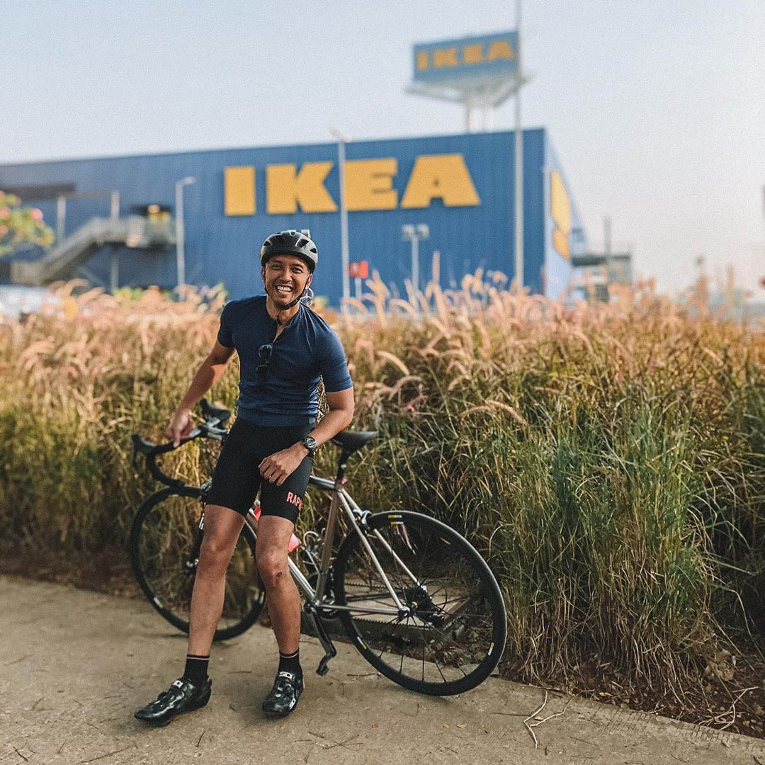 cycling spots IKEA alam sutera