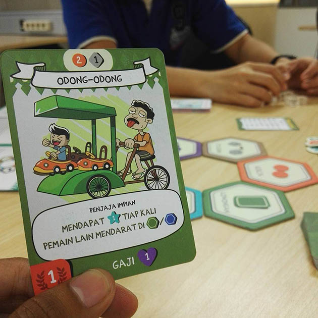 indonesian board games laga jakarta odong
