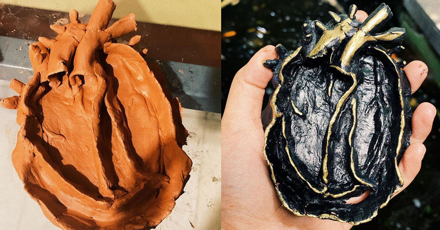 Mage Pots' heart-shaped ashtray