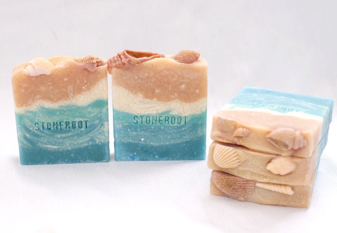 ocean breeze soap by stoneroot essentials