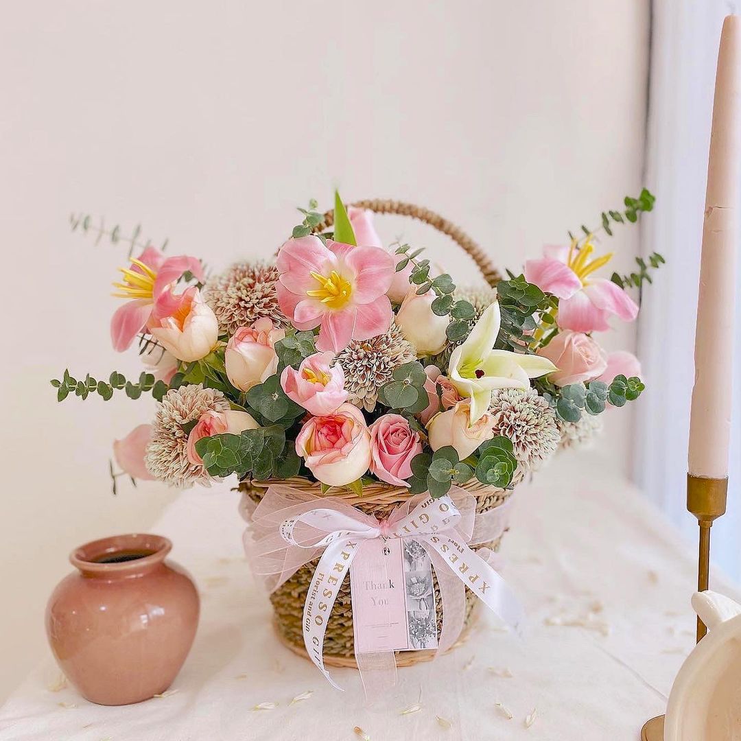 flower basket by xpresso