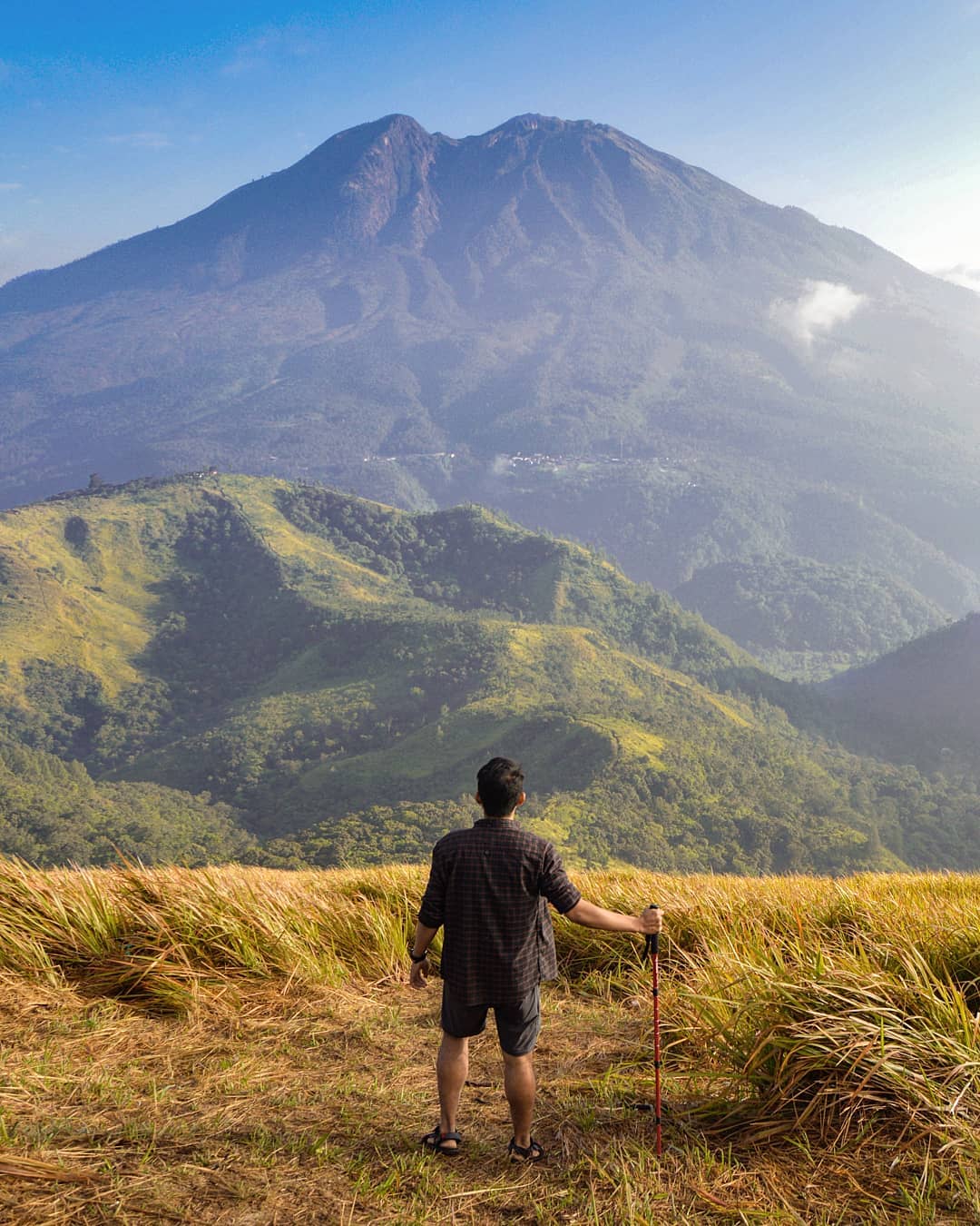 8 easy hiking trails indonesia - mongkrang hills