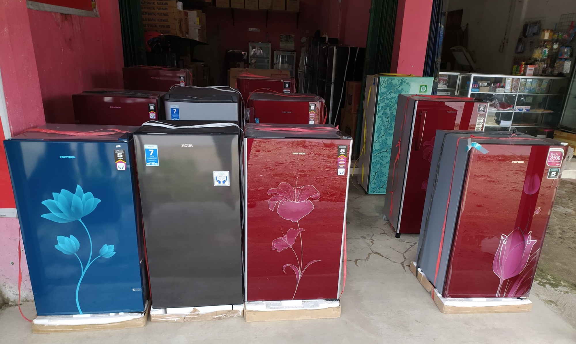 indonesian brands - polytron fridges