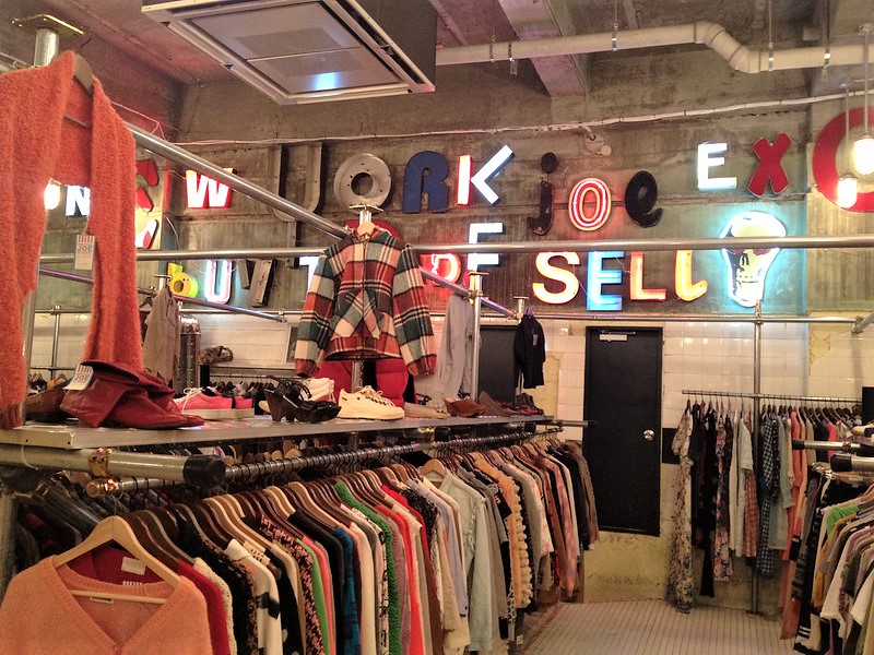 New York Joe Exchange Tokyo thrift shop