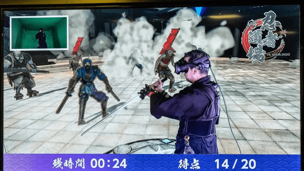 VR Ninja Dojo Tokyo Japan