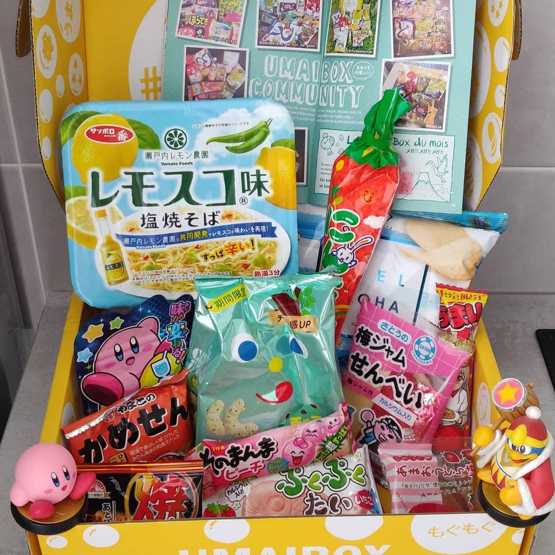 umaibox japanese snack boxes