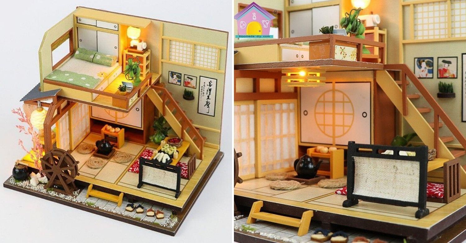 Japanese Craft Ideas - DIY Miniature Housebuilding Kit