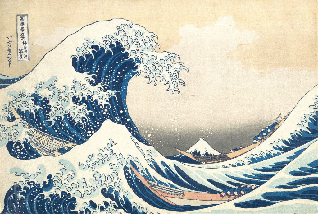 Japan Then And Now - The great wave off kanagawa