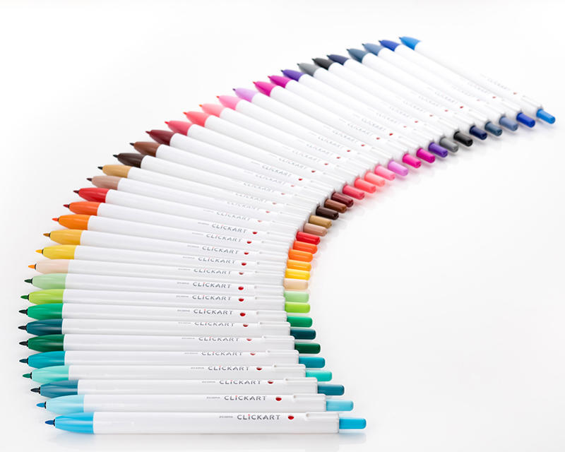 Japanese Stationery - full set of zebra's clickable markers