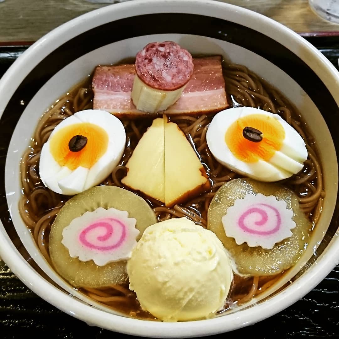 Weirdest Japanese Food 16 - coffee ramen