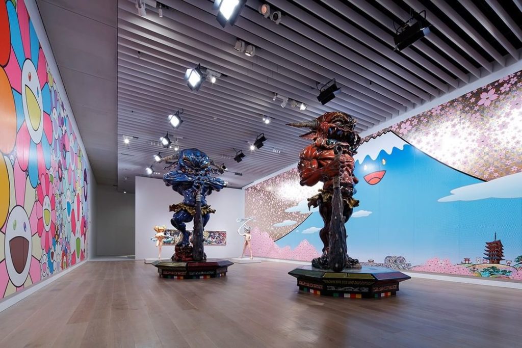 STARS: Six Contemporary Artists from Japan to the World - takashi murakami installation