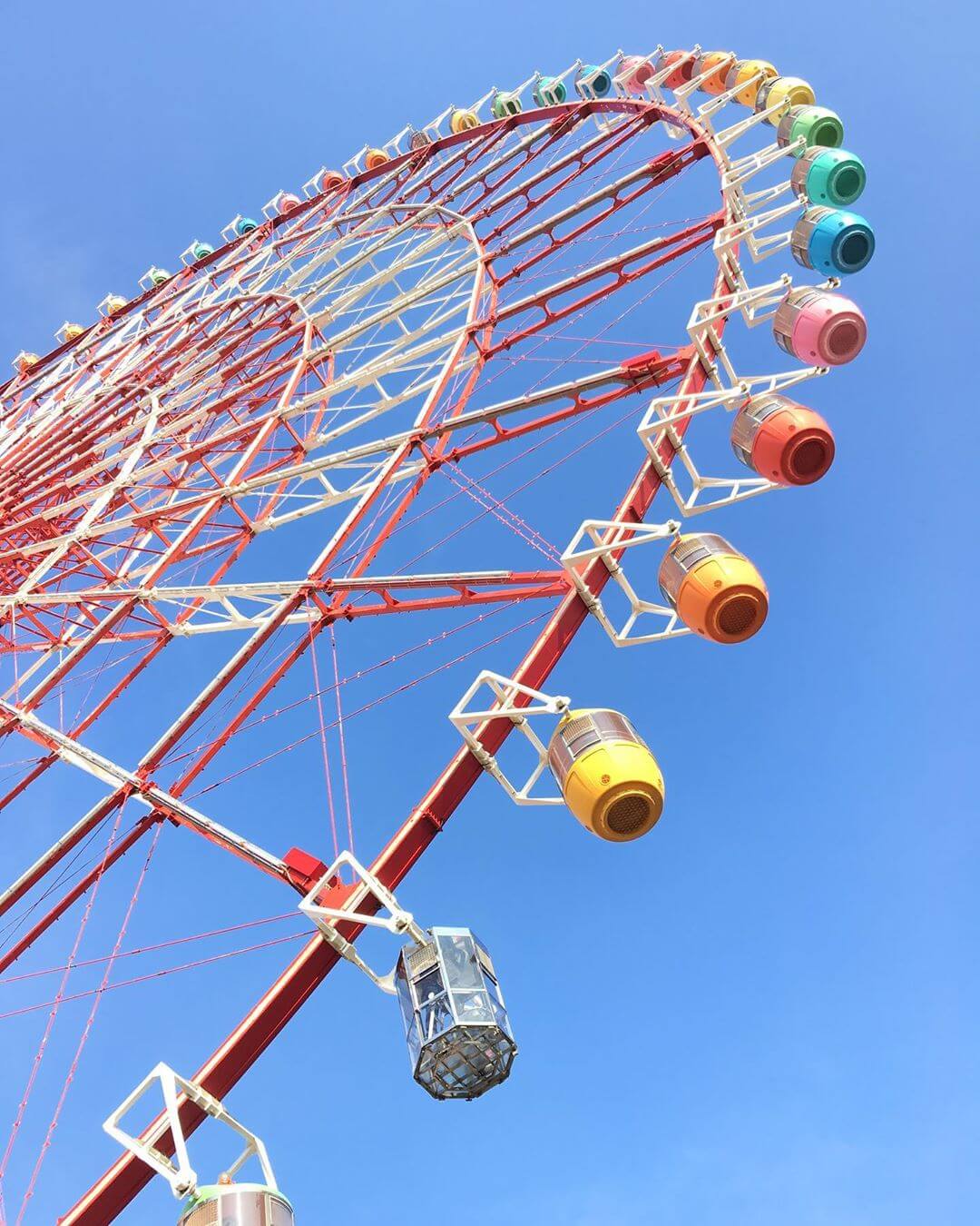 free tokyo walking tours - ferris wheel odaiba
