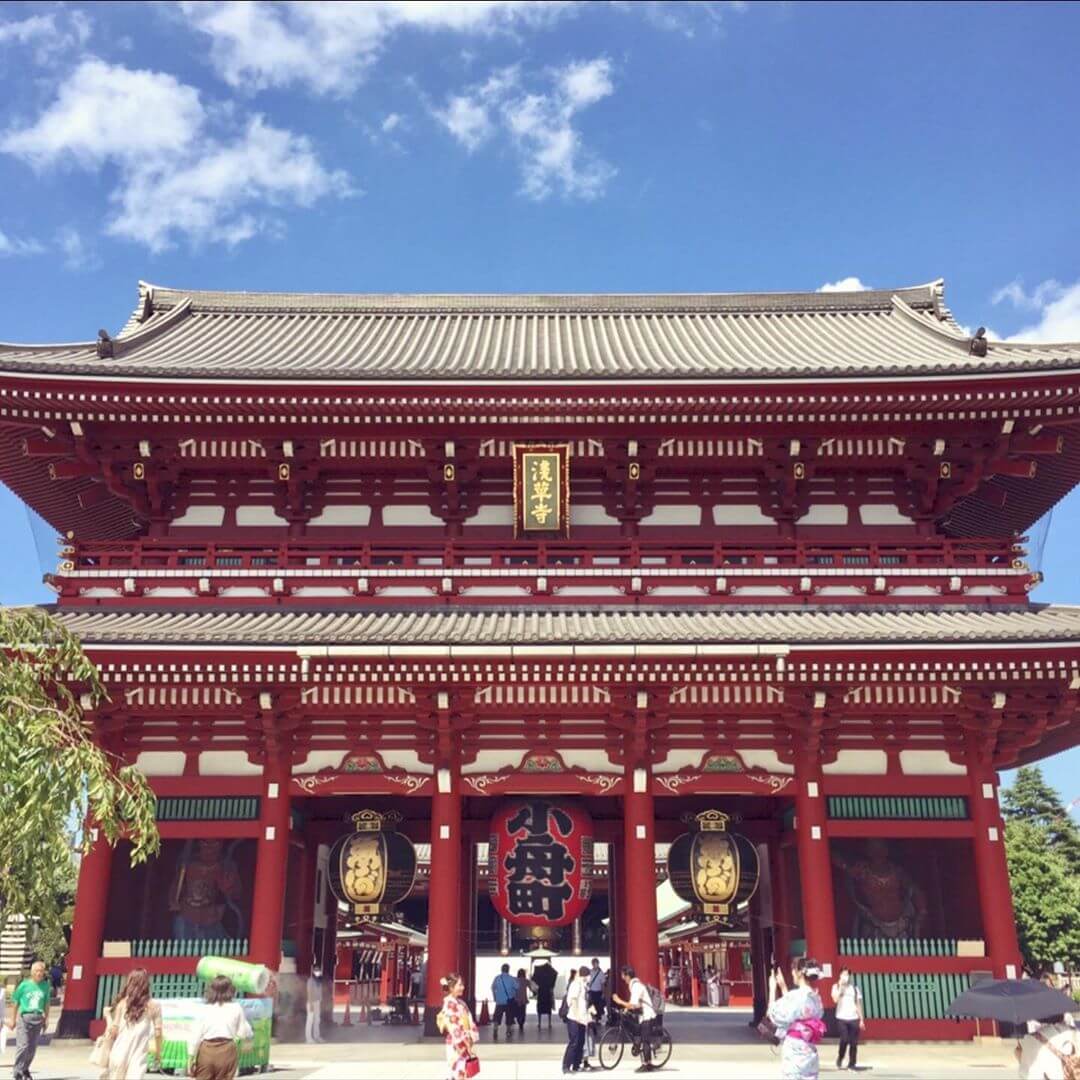free tokyo walking tours - sensoji temple