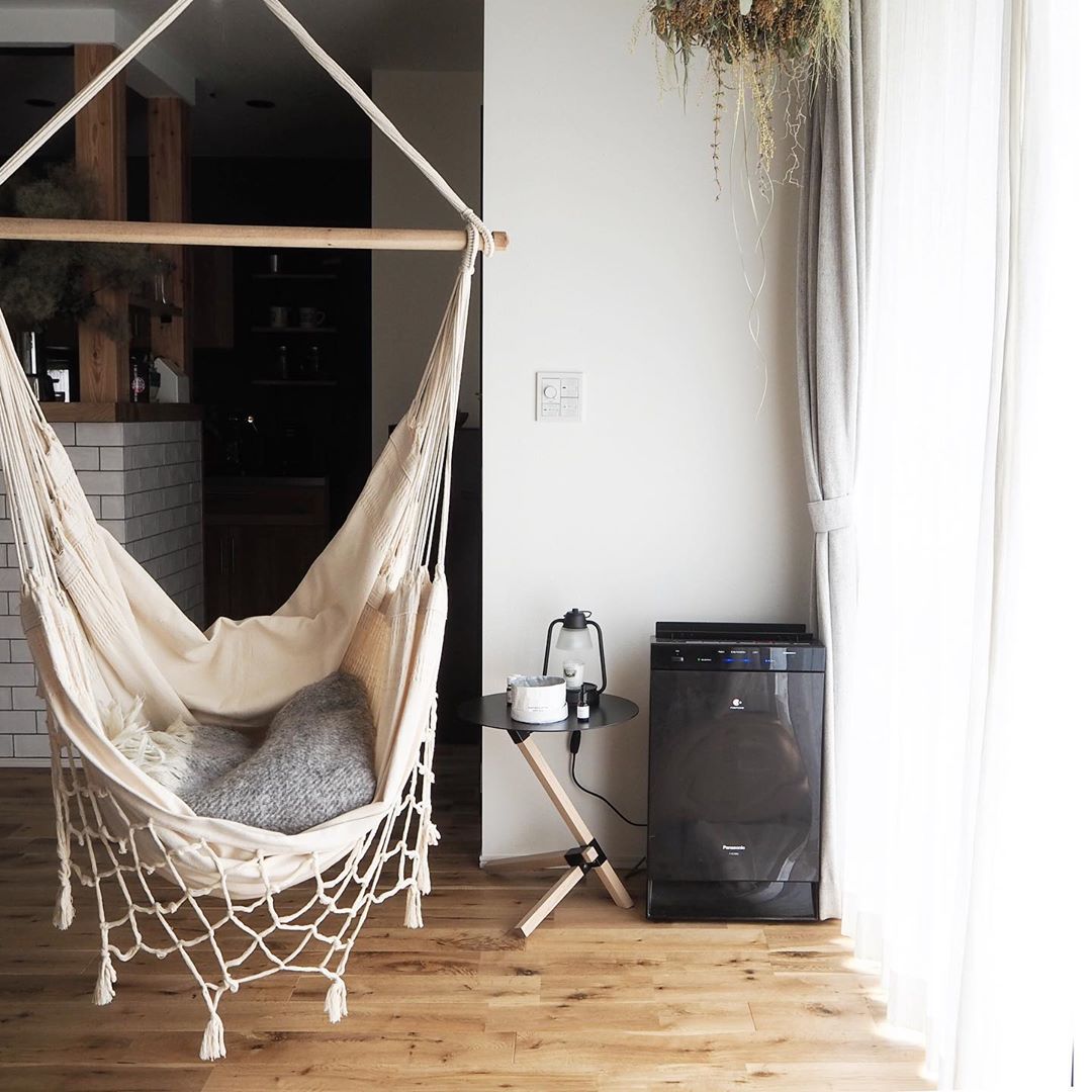 japanese home decor - hanging chair