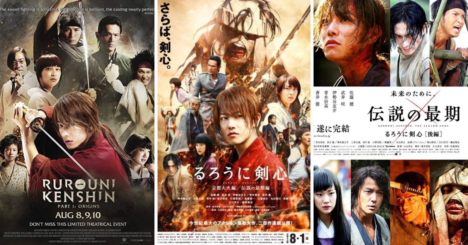 Rurouni Kenshin Movies 2021 7 - live action movies