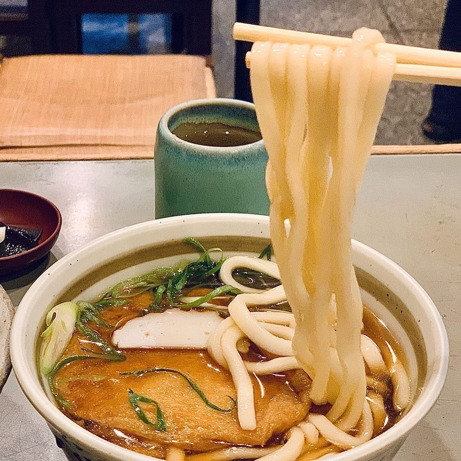 Oldest restaurants in Japan - kitsune udon