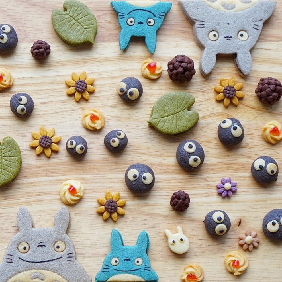 Studio Ghibli cookies - m.okazaki cookies