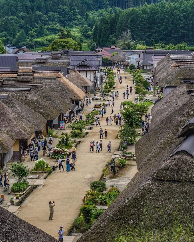 Traditional Japanese towns - ouchijuku