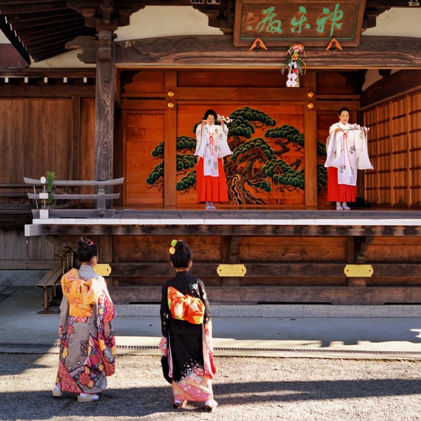 Japan shrines - Kagura-den