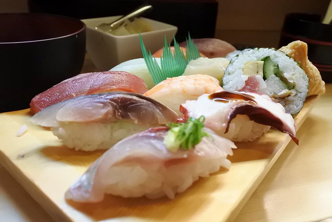 cheap sushi osaka - sushi at toki sushi