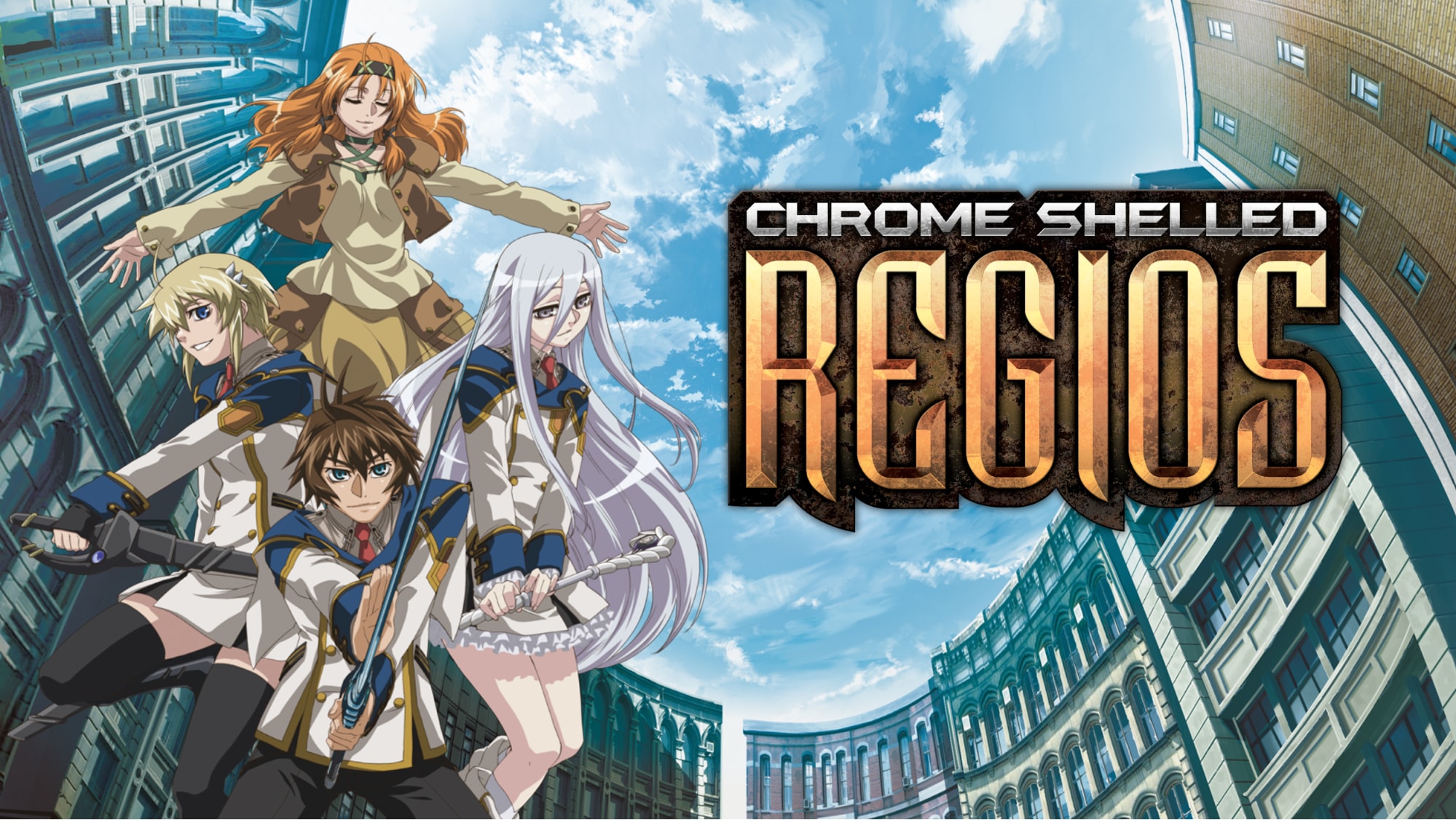 post-apocalyptic anime - Chrome Shelled Regios