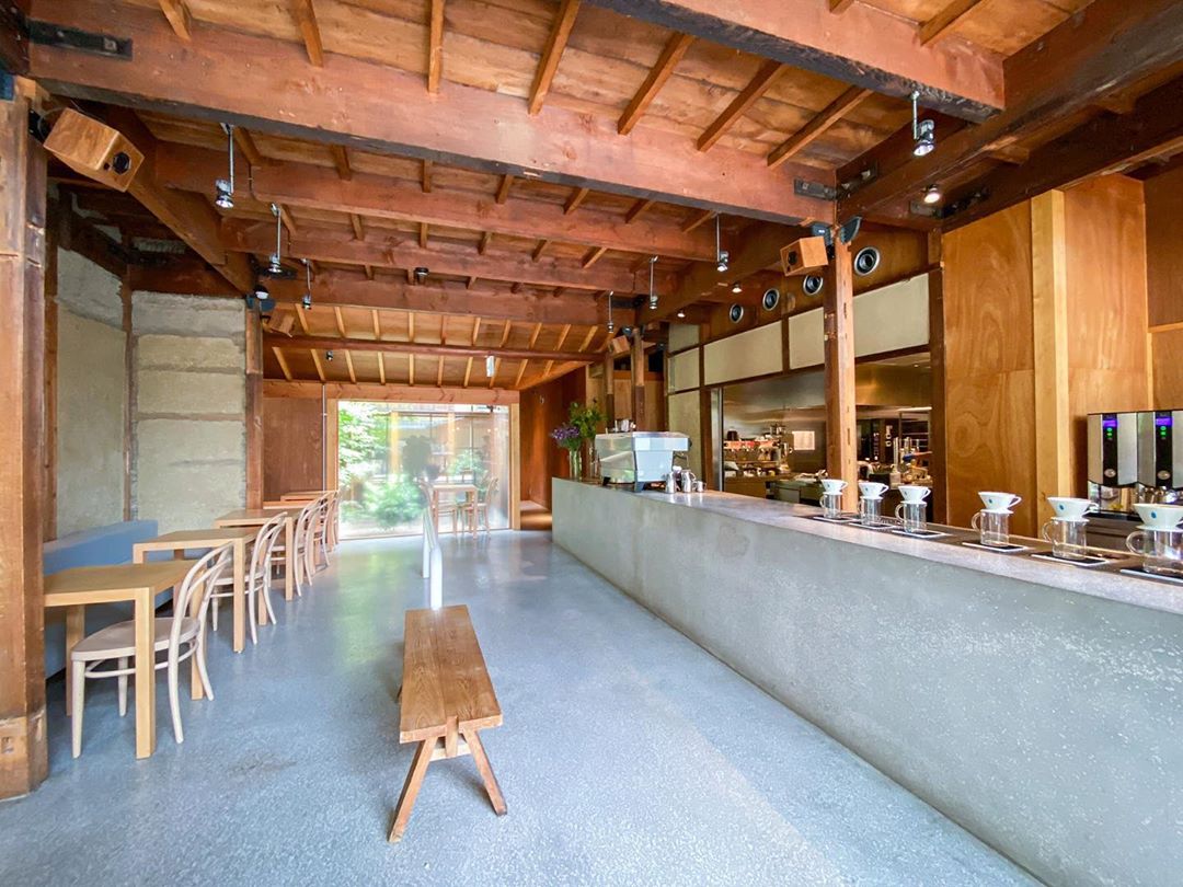 Kyoto cafes - interior