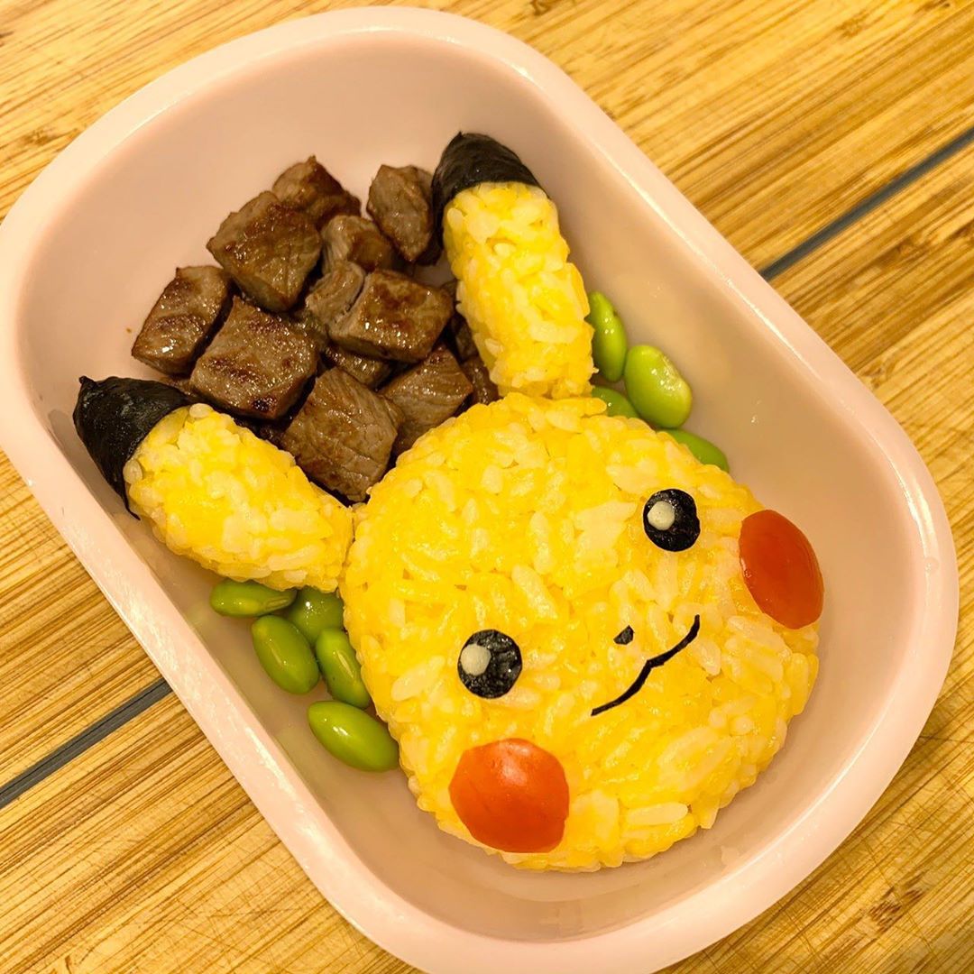 japanese bento - pikachu